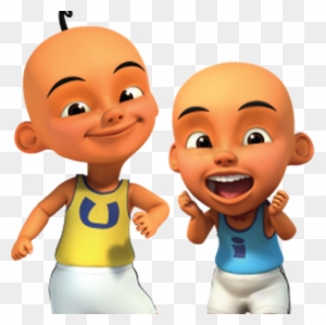 Upin And Ipin Characters - Indonesian Animation Plagiarised Malaysian
