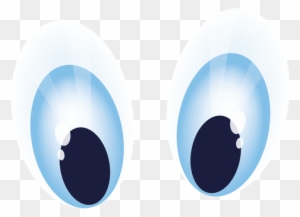 Ojos Azules De La Historieta Transparent Png - Olhos Animados Png - Free  Transparent PNG Clipart Images Download