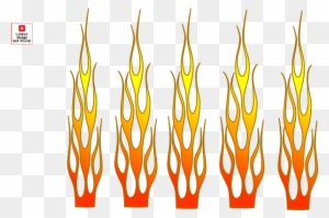 Racing Flame Clip Art At Clker - Flames Race Car