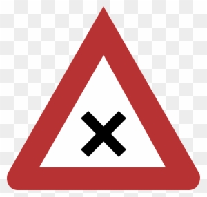 Junction Danger Warning Png Image - Warning Signs Danger Png