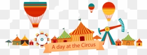 Circus Traveling Carnival Clown Illustration - Circo Retro