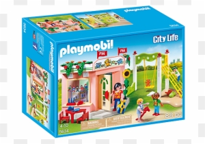 playmobil preschool playground