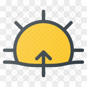 Sunrise Icon - Weather Interface Sun