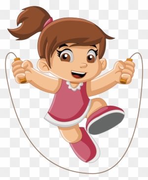 Cartoon Royalty-free Photography Illustration - Jumping Rope Animation