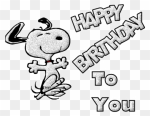 Download Clip Snoopy Happy Birthday Clip Art Charlie Brown Happy ...