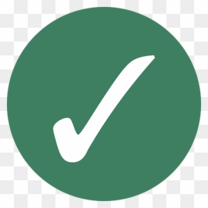 2 Tick In Circle Green Blue - Tick - Free Transparent PNG Clipart ...