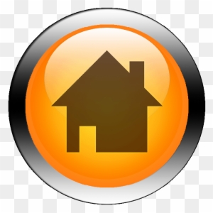 Coroflot - Home Button Icon Orange