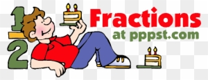 Mathematics Clipart Math Fraction - Fractions Powerpoint