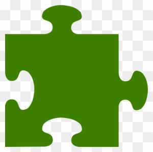 This Free Clip Arts Design Of Green Puzzle - Green Puzzle Piece Autism