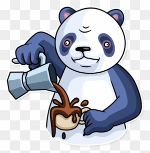 Bear Giant Panda Clip Art Sticker Mammal - Giant Panda - Free ...