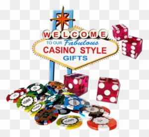 Vegas Style Casino Gifts - Welcome To Fabulous Las Vegas Sign