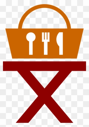 Picnic Table Clipart Symbol - Picnic Logo Png