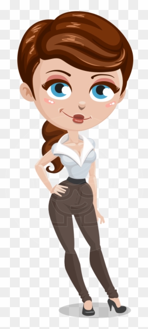 Nancy Miss Fancy - Simple Woman Cartoon Characters