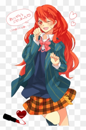Red Haired Girl Render By Cherish Romance Anime Ginger Girl Transparent Free Transparent Png Clipart Images Download
