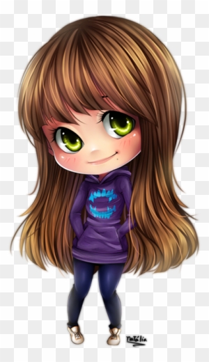 Smile By Nataliadsw - Girl With Big Eyes Clipart