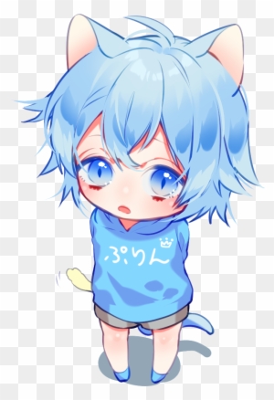 Fishing Clipart Anime Boy - Anime Cat Boy Chibi - Free Transparent PNG  Clipart Images Download