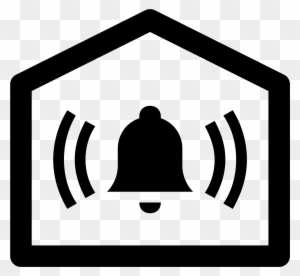 Home Alarm Icon - Alarm System Icon Png