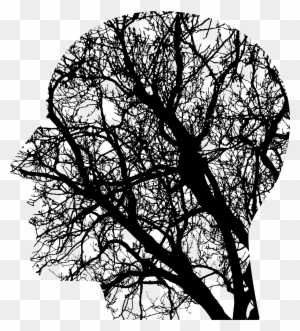 Tree Man Silhouette - Brain Free