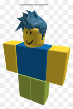Frozen Hair For Cold People Npc Roblox Noob Free Transparent Png Clipart Images Download - picture of a roblox noob with blonde
