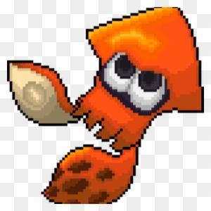 photo splatoon squid pixel art free transparent png clipart images download photo splatoon squid pixel art free