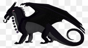 Moonwatcher Is A Purplish-black Female Nightwing With - Wings Of Fire Darkstalker