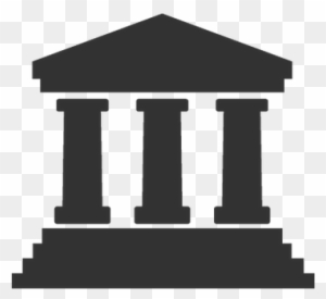 Money Finance Icons - Bank Symbol