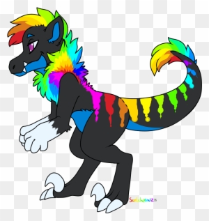 Rainbow Kitty Raptor - Cartoon - Free Transparent PNG Clipart Images ...