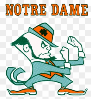 Notre Dame Fighting Irish Alternate Logo - University Of Notre Dame Fighting Irish