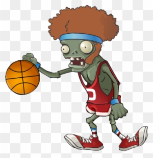 Zombie Basketball Player - Plants Vs Zombies Basketball Zombie