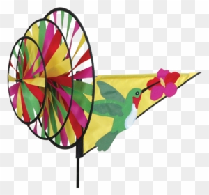 Triple Wheel Hummingbird Spinner - Premier Designs Hummingbird Triple Wind Spinner