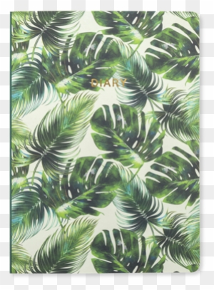 Tropical Leaf - Palm Tree 2018 Diary