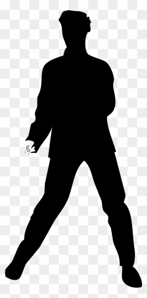 Expore Silhouette Of Elvis Presley With File Svg Wikimedia - Elvis ...