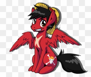 Mikixthexgreat Hat Monkey D Luffy One Piece Pegasus Monkey D Luffy Pony Free Transparent Png Clipart Images Download - luffys hair roblox