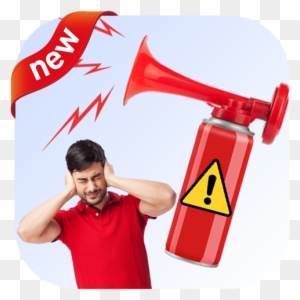 Real Air Horn Sounds Noise - Fresubin 2kcal Fibre Drink Bottle Chocolate 200ml