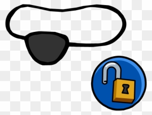 Eyepatch White Eyepatch Roblox Free Transparent Png Clipart
