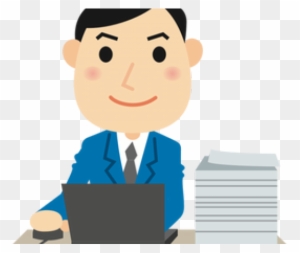 Bank Clipart Male - Computer User