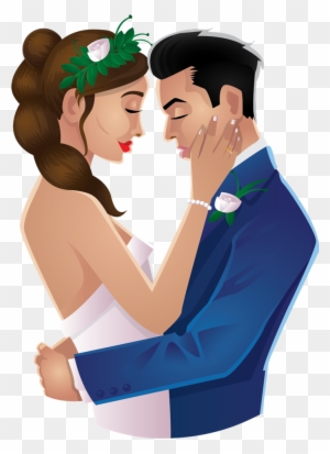 Couple Clipart Wedding Day - Love Couple Images Png