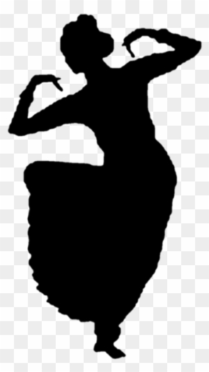 South Asian Classical Dance Team - Classical Dance Silhouette Png
