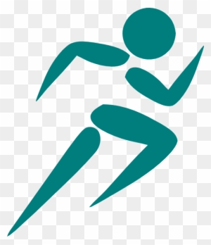 Fitness Running Clipart - Running Man Stick Figure