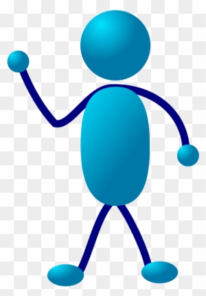 Stick Man Figure Using Arms - Stick People Clip Art