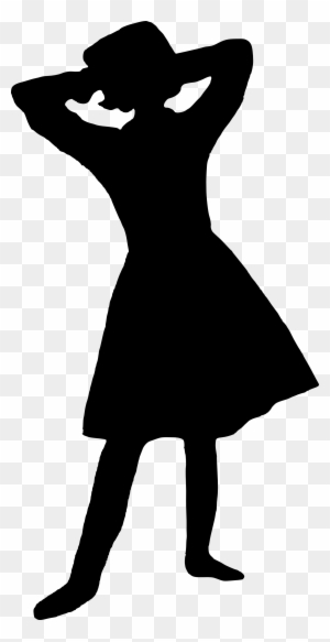 Girl Silhouette Pictures - Little Girl Silhouette Transparent