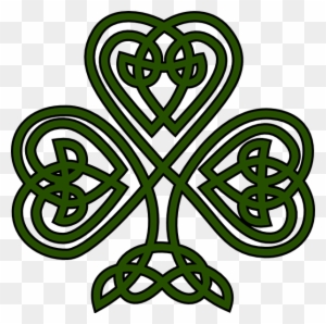 Celtic Shamrock Clip Art At Clker Com Vector Clip Art - Celtic Knot Irish Art