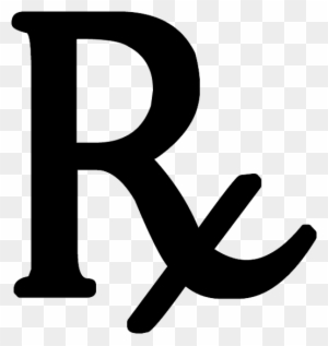 Rx Drug Clip Art - Rx Symbol Png