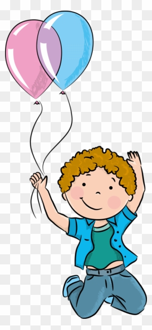 Clipart Aniversário - Children Play Vector Balloon Png
