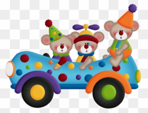 Circus Party, Teddy Bear, Clowns, Clip Art, Maria Jose, - Circus Activities For Pre K