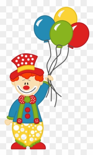 Clown Png Images Transparent Free Download - Clown With Balloons Clipart Png