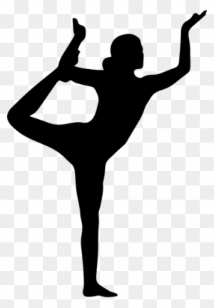 Dark Yoga Pose Public Domain Vectors - Yoga Poses Silhouette Png