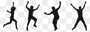Clipart - Silhouette Of 3 People
