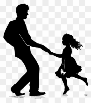 Father And Daughter Dancing