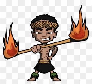 Any Age And Gender Can Learn And Enjoy The Culture - Hawaiian Fire Dancer Clip Art